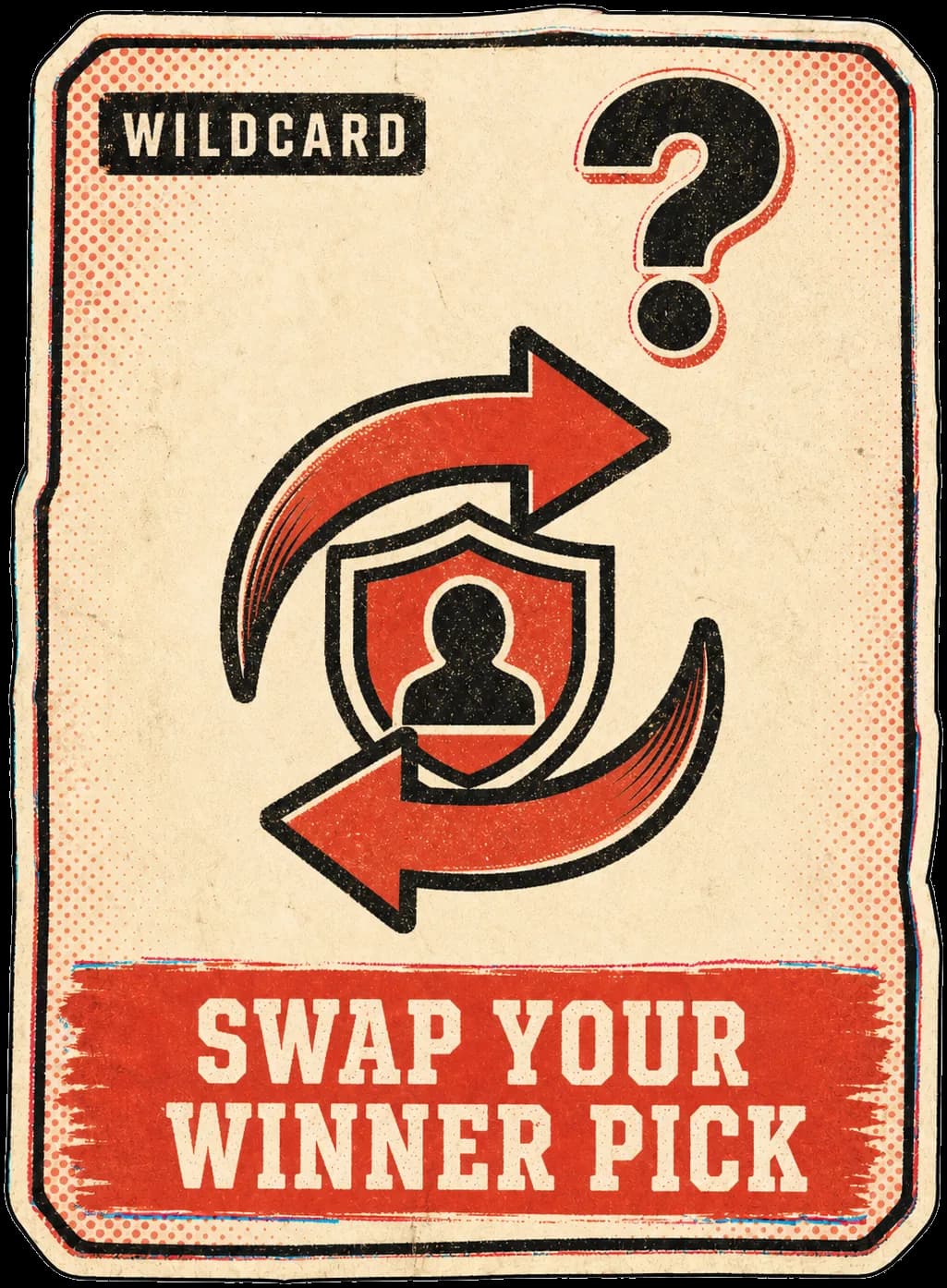 Wildcard chip · re-pick swap shield